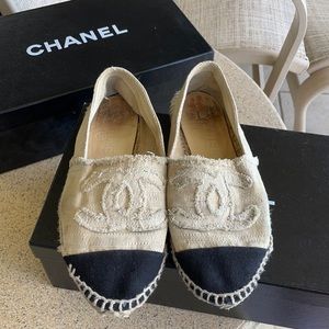 Authentic Chanel Espadrilles